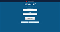 Desktop Screenshot of fiskalpro.com